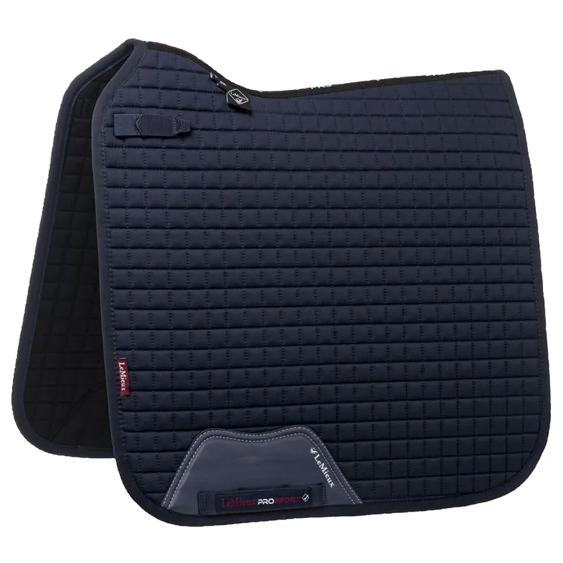 LeMieux Cotton Dressage Square  - Navy